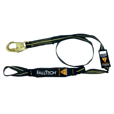 6' Arc Flash Energy Absorbing Lanyard, Single-leg with Choke-loop with Steel Snap Hook– – Now available at MTN Shop US.