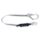 4' ViewPack® Energy Absorbing Lanyard, Single-leg with Steel Connectors - CSA