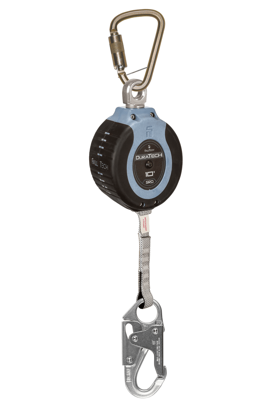 10 'Duratech® web SRL con gancho de acero, incluye acero Anchorage Carabiner - CSA