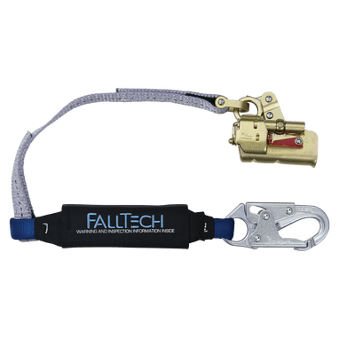 Trailing Rope Adjuster with 3' ViewPack® Energy Absorbing Lanyard