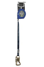 Monopata con mosquetón de acero 5k