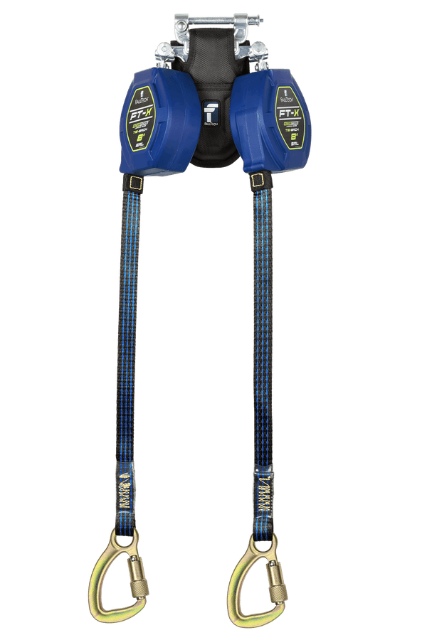 Twin-leg with Steel 5k Carabiner