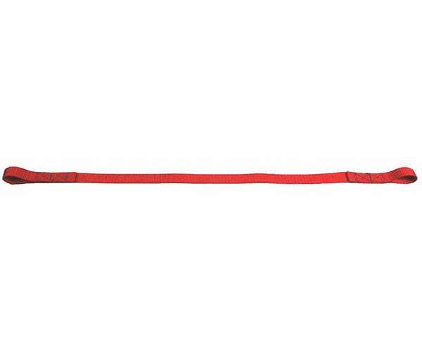 1" X 2 Ft Motorcycle Handlebar Strap Red 700 Lbs Wll