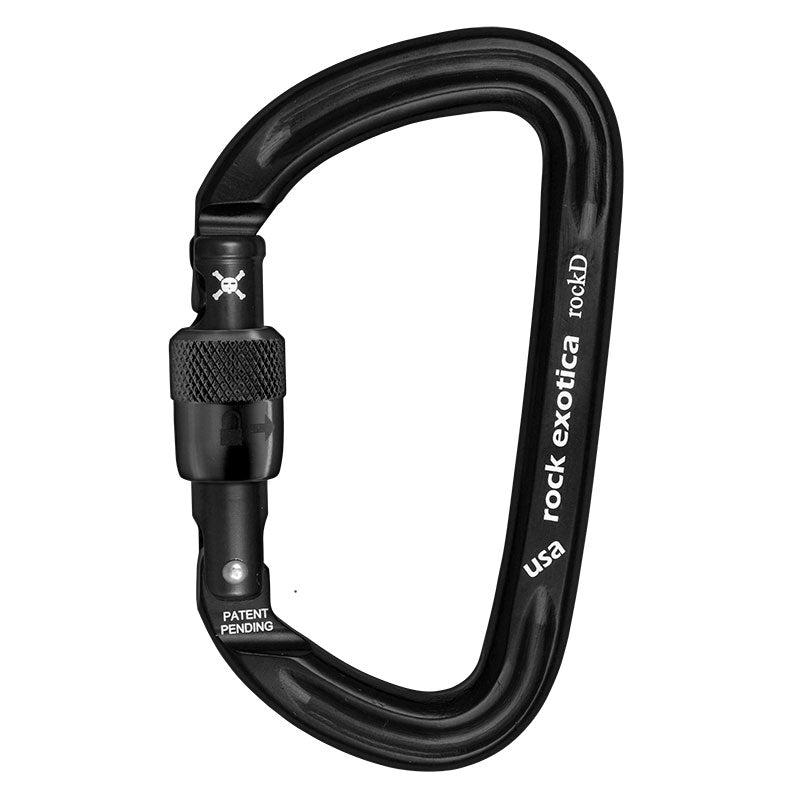 Mosquetón Rock Exotica rockD con cierre de rosca: el rockD es el mosquetón elegido cuando se busca la mayor resistencia en un marco de aluminio de tamaño estándar. – Ahora disponible en MTN Shop US. - imagen 2