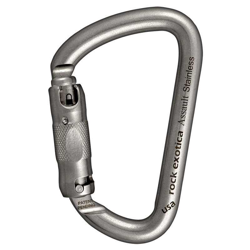 Rock Exotica Assault (Stainless) Auto-Lock Carabiner – MTN SHOP