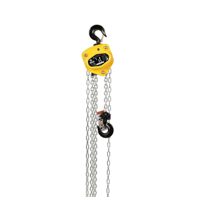 Polipasto manual Badger de 0,5 t a 10 t: el polipasto manual Badger (0,5 t a 10 t) es un polipasto de altura baja, liviano y duradero que está diseñado para operaciones de elevación y tracción en diversos entornos. Cuenta con una carcasa de acero formado que protege contra la contaminación, engranajes completamente cerrados, un freno de carga autoajustable y ganchos de aleación forjados con pestillos de seguridad de alta resistencia, entre otras características. – Ahora disponible en MTN Shop US.