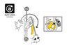Petzl I’D® EVAC Descender/Belay Device (Black) - AUTO-LOCK System