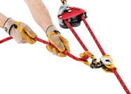 Dispositivo de descenso/aseguramiento Petzl MAESTRO® L - Polea de captura de progreso integrada
