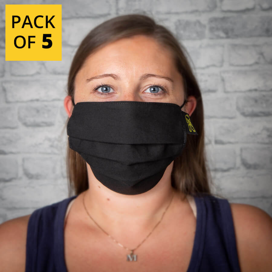 Dirty Rigger Cloth Face Masks (Pack of 5)– Dirty Rigger® 100% cotton, washable face mask. Pleated design for freedom of movement and exceptional comfort. – Now available at MTN Shop US.