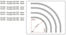 Doughty Rail - Curved Theater Curtain Track (Low Profile)