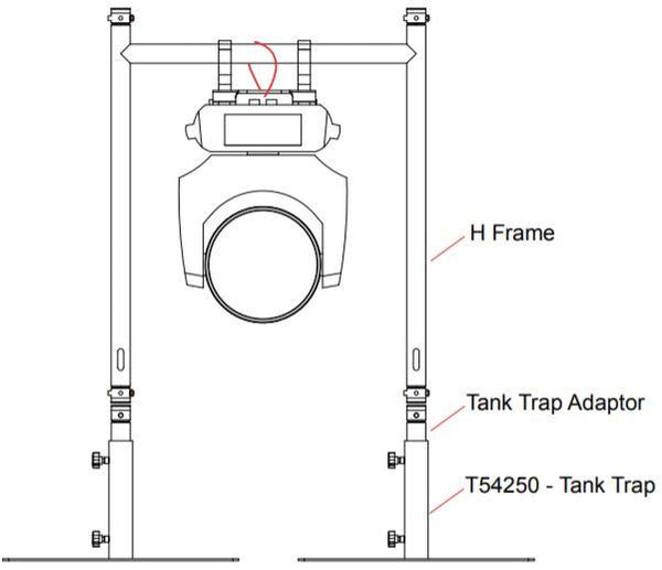 How to use Doughty Modular Drop Arm Tank Trap Adapter Dimensions - MTN Shop