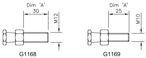 Doughty Supaclamp's Studs (Stainless Steel)- MTN Shop EU