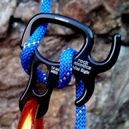 Descenso Rock Exotica MiniEight: el MiniEight cuenta con orejas laterales que le permiten ajustar fácilmente la fricción y adaptarse a una amplia gama de tamaños de cuerda. Además, ahora disponible en MTN Shop US. - imagen 2
