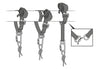 Petzl CONNEXION VARIO Anchor Strap (Tactical) - Several Configurations for Setting Up an Anchorage