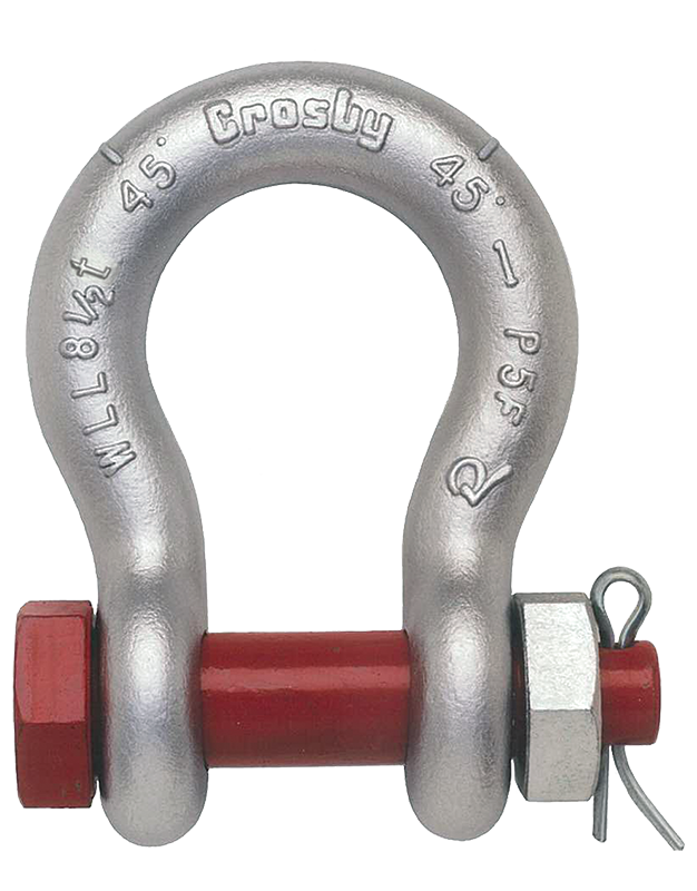 Crosby G-2130 Galvanized Bolt Type Anchor Shackles– – Now available at MTN Shop US.