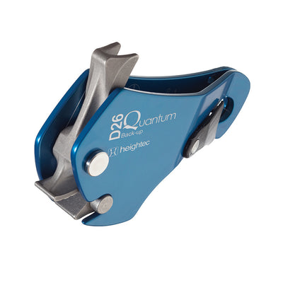 Dispositivo de respaldo Quantum de PMI heightec: El dispositivo de respaldo Quantum de heightec es un producto de detención de caídas autoportante adecuado para rescates de dos personas: se mueve suavemente sobre la cuerda y la leva agarra la cuerda en dos lugares. Ahora disponible en MTN Shop EE. UU.