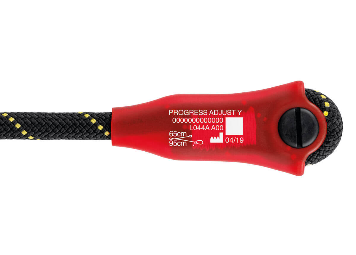 Petzl PROGRESS ADJUST-Y Lanyard - Individual Identification Marking - imagen 5