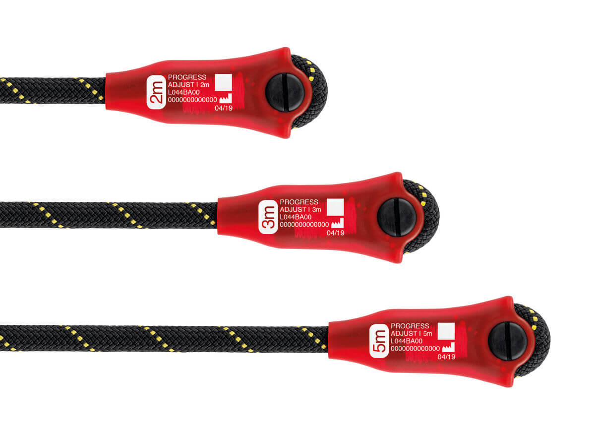 Petzl PROGRESS ADJUST-I Positioning Lanyard - Individual Identification Marking on Plastic Sheath - imagen 5