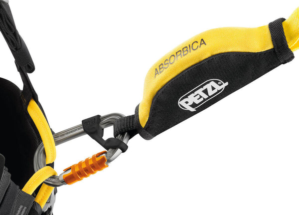 Petzl CAPTIV Connector Positioning Bar (Pack of 10) - During Progression with an ABSORBICA Lanyard