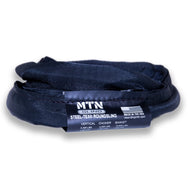 MTN Round Slings Black Steel-Tex– MTN Slings are designed to match theatrical settings and safely perform during all of your lifting applications. For sale in 2', 3', 4', 6', 8' 9', 12' lengths. Best round slings for rigging, lightweight, OSHA certified, black theatrical color. – Now available at MTN Shop US. - imagen 2
