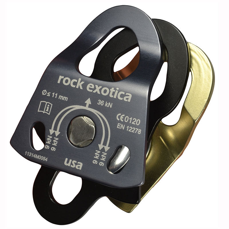 Polea doble Rock Exotica Mini Machine: las mini poleas mecanizadas y de rescate están diseñadas y fabricadas como ninguna otra polea en el mundo. – Ahora disponible en MTN Shop US. - imagen 2