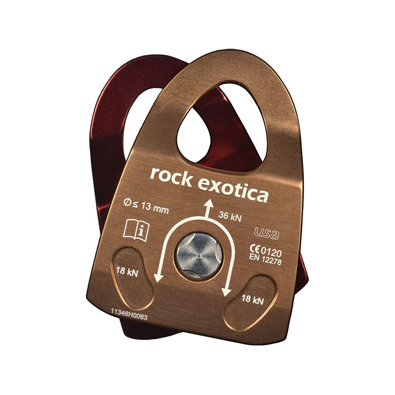 Polea doble de rescate mecanizada Rock Exotica: las poleas mini y de rescate mecanizadas están diseñadas y fabricadas como ninguna otra polea en el mundo. – Ahora disponible en MTN Shop US. - imagen 4