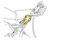 Petzl ROLLCLIP Z Pulley With TRIACT-LOCK Carabiner - Can be used for Tree Care - imagen 3