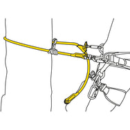 Petzl MICROFLIP Lanyard - Designed for Double Mode Use - imagen 2