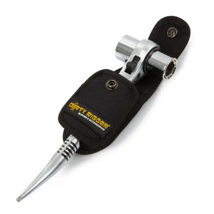 Dirty Rigger Podger Holster– Dirty Rigger Podger Holster The perfect holster for your Dirty Rigger podger so you can keep it handy at all times. The holster is neat and tucks discrete. It was designed for the Dirty Rigger 4-in-1 Podger and most podgers of equal size. Podger not included. – Now available at MTN Shop US.