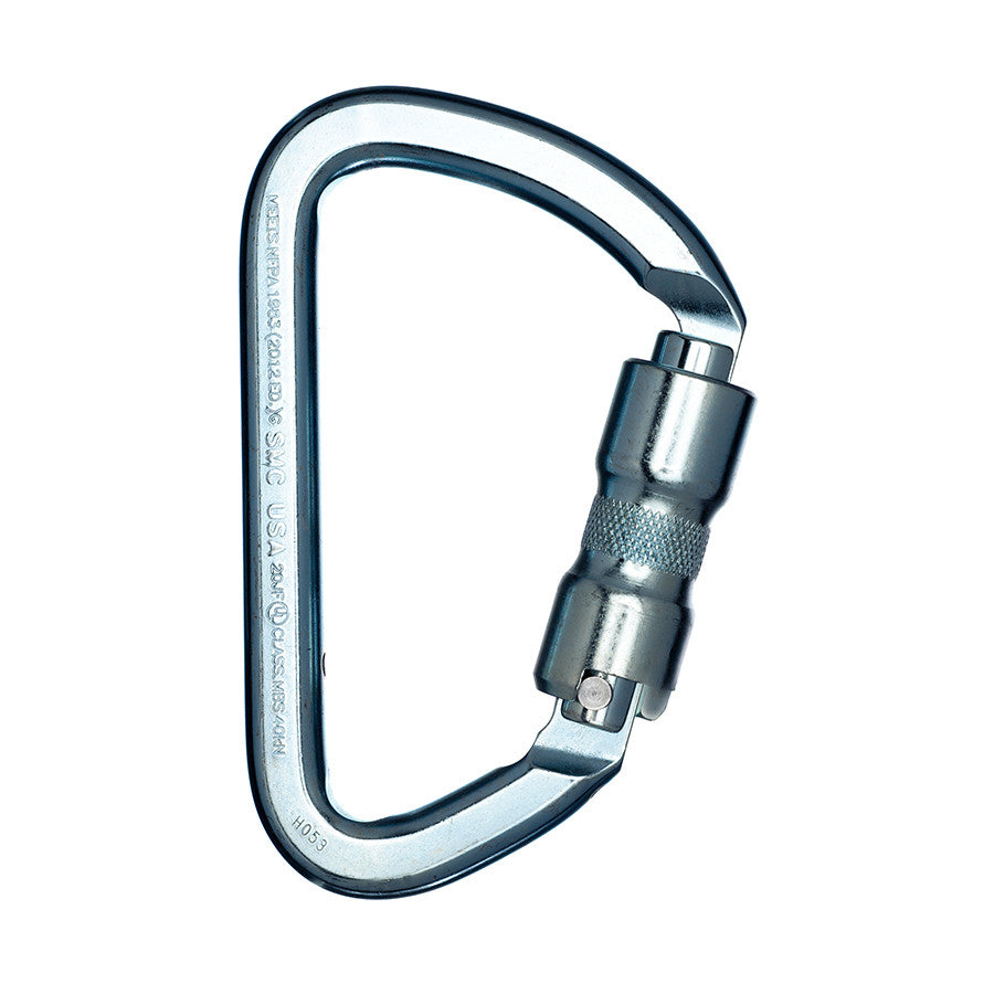 PMI SMC FP ANSI Lite Alloy Carabiner – NFPA– This carabiner is designed for all of your fall protection needs. The SMC FP ANSI Lite Alloy Carabiner – NFPA has auto-locking gate and is ANSI compliant – Now available at MTN Shop US.