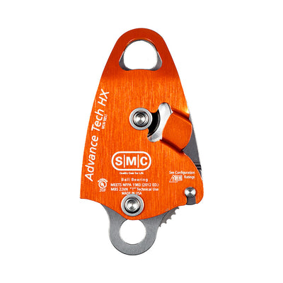 Polea PMI SMC Advance Tech HX: la polea SMC Advance Tech HX es ideal cuando se utiliza un pequeño sistema de ventaja mecánica para el rescate. La cámara integrada proporciona captura inmediata del progreso. Cuerda de 7 mm a 12,5 mm: ahora disponible en MTN Shop EE. UU.