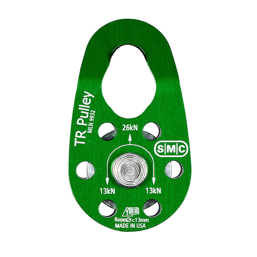 PMI SMC TR Pulley– SMC’s TR Pulley is a budget friendly pulley that is strong and compact. Lightweight construction, Oilite Bearing, & zinc coated axle for smooth performance. – Now available at MTN Shop US.