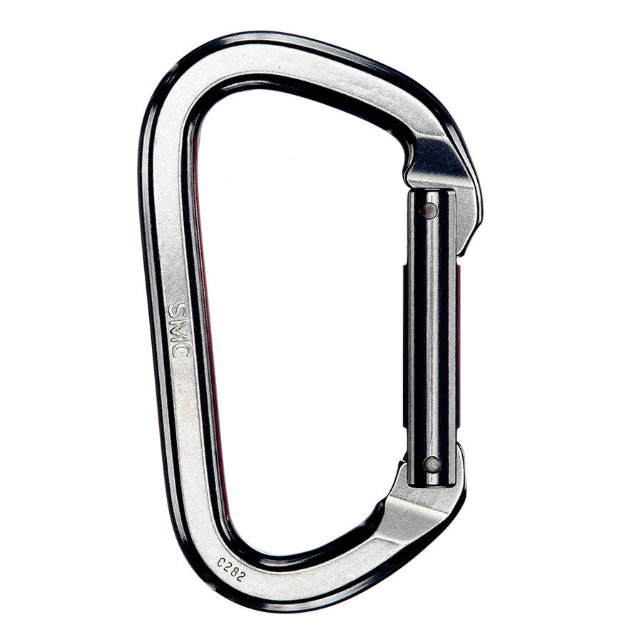 Mosquetón de aluminio sin bloqueo PMI SMC Mountain D: el mosquetón de aluminio sin bloqueo SMC Mountain D es un conector versátil para uso general, imprescindible en su inventario con una abertura de gran tamaño. Ahora disponible en MTN Shop US. - imagen 2