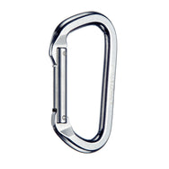 Mosquetón de aluminio sin bloqueo PMI SMC Mountain D: el mosquetón de aluminio sin bloqueo SMC Mountain D es un conector versátil para uso general, imprescindible en su inventario con una abertura de gran tamaño. Ahora disponible en MTN Shop US. - imagen 3