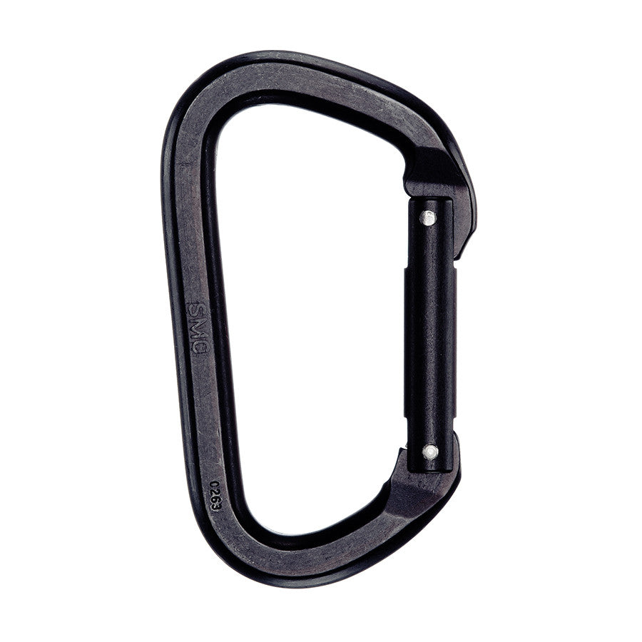 Mosquetón de aluminio sin bloqueo PMI SMC Mountain D: el mosquetón de aluminio sin bloqueo SMC Mountain D es un conector versátil para uso general, imprescindible en su inventario con una abertura de gran tamaño. Ahora disponible en MTN Shop US. - imagen 5