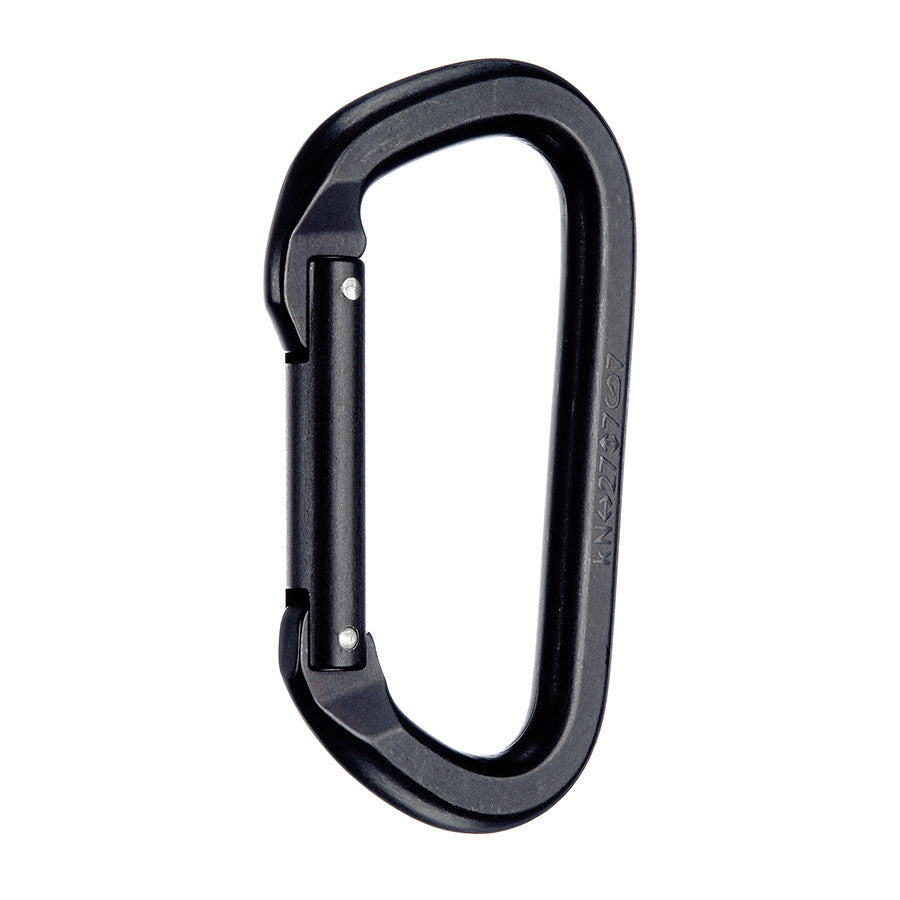 Mosquetón de aluminio sin bloqueo PMI SMC Mountain D: el mosquetón de aluminio sin bloqueo SMC Mountain D es un conector versátil para uso general, imprescindible en su inventario con una abertura de gran tamaño. Ahora disponible en MTN Shop US. - imagen 6