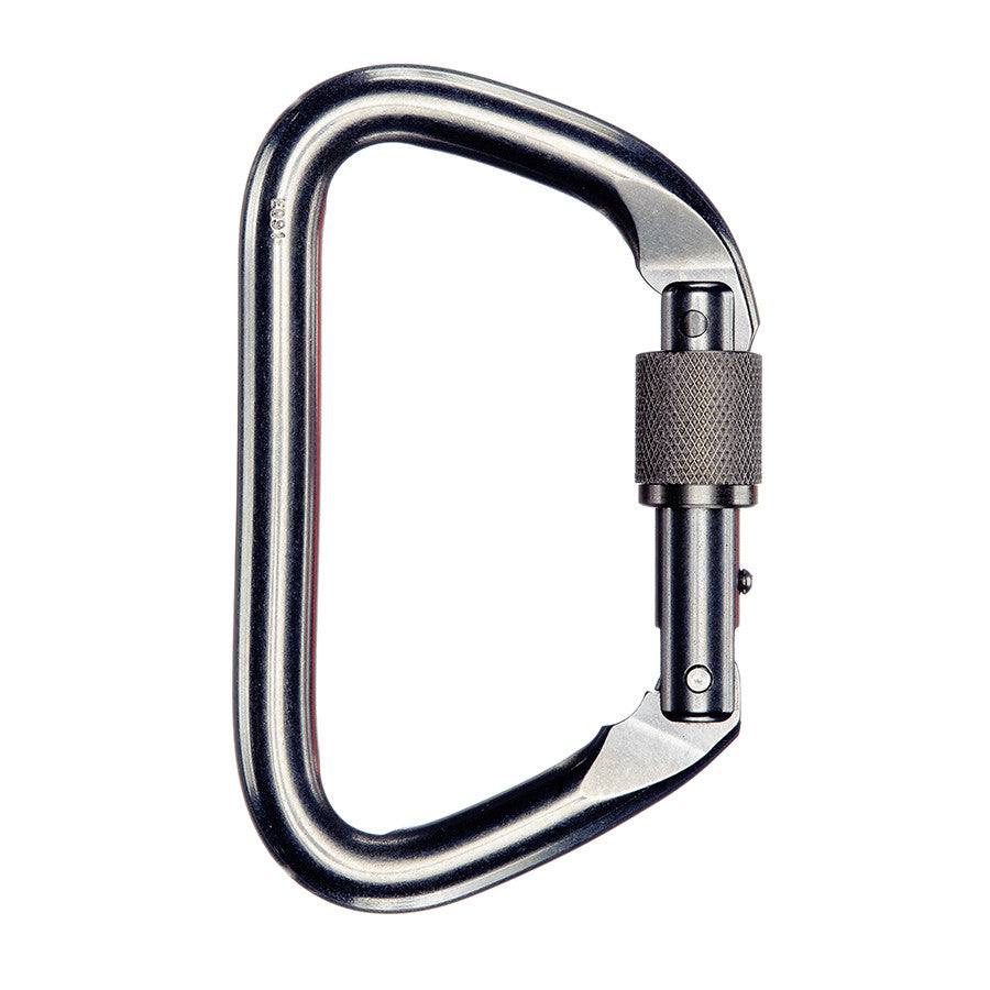 PMI SMC Large Locking D Stainless Steel Carabiner– The SMC Large Locking D Stainless Steel Carabiners are ideal for rescue professionals. Easily fits over litter rails; stainless steel or black coated finish – Now available at MTN Shop US.