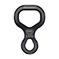 PMI SMC Mountaineering 8: el descensor Mountaineering 8 de SMC es fácil de montar y operar con guantes. Acción muy suave en aseguramiento o rápel y funciona bien con cuerdas simples y dobles. Ahora disponible en MTN Shop US.