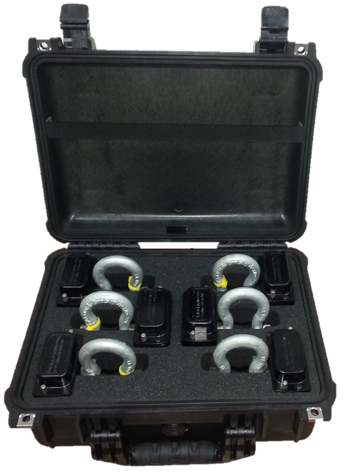 Eilon Engineering Ron StageMaster™ Wireless Shackle Pin Load Cell Kit w/ Standard Receiver– – Now available at MTN Shop US.