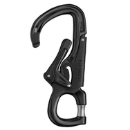 Petzl EASYHOOK OPEN Gated Connector (Black) - H Cross-Section - imagen 2