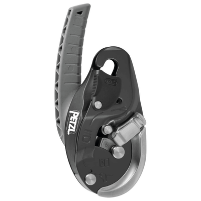 Dispositivo de descenso/aseguramiento Petzl I’D® EVAC (negro)