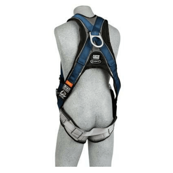 3M™ DBI-SALA® ExoFit™ Vest-Style Positioning Harness - Rear View