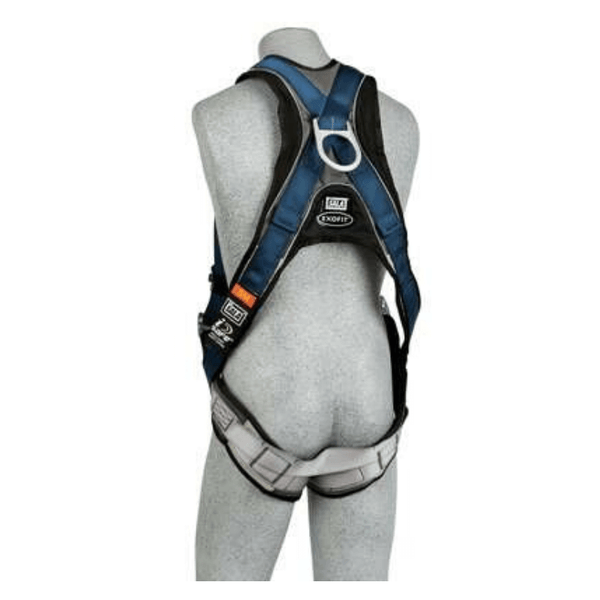 3M™ DBI-SALA® ExoFit™ Crossover-Style Climbing Harness - Rear View with Back D-Ring