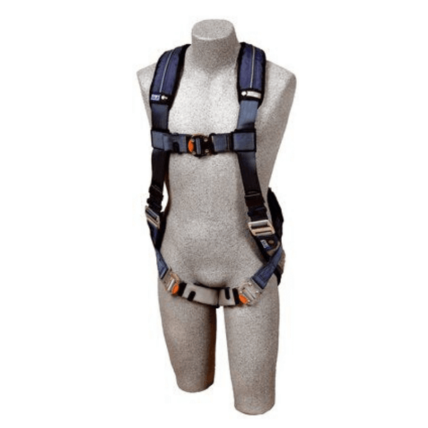 3M™ DBI-SALA® ExoFit™ XP Vest-Style Harness  - Front View on Model with Quick Connect Chest and Leg Straps