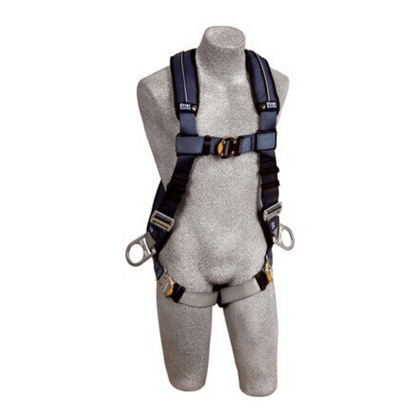 3M™ DBI-SALA® ExoFit™ XP Vest-Style Positioning Harness  - Front View with Quick Connect Chest and Leg Straps and Side D-rings