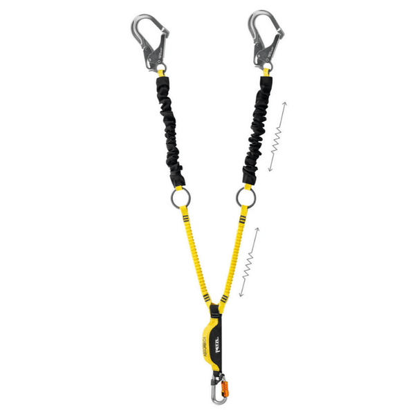 Petzl ABSORBICA-Y TIE-BACK Lanyard – MTN SHOP