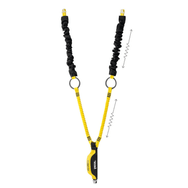 Cordón Petzl ABSORBICA-Y TIE-BACK - Vista trasera