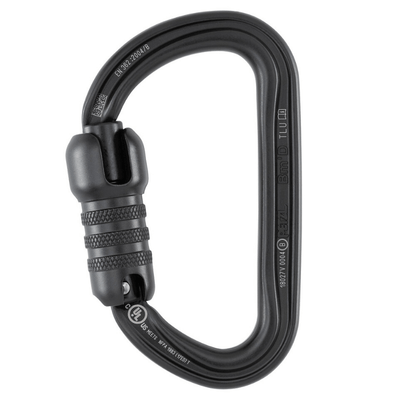 Mosquetón Petzl Bm'D H-Frame (Negro)