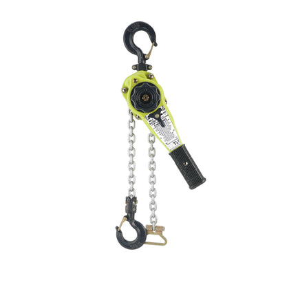 X5L Lever Hoist 1-1/8 US Ton x 05' Lift to 20' Lift– The X5L Lever Hoist 1-1/8 US Ton is a reliable and durable lifting and positioning tool that can handle heavy-duty jobs with a lifting capacity of 1-1/8 US ton and a lift range of 05' to 20'. It has a brake system designed to operate without minimum preload, making it easy and safe to lift and position heavy loads. – Now available at MTN Shop US.
