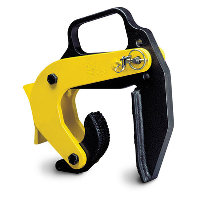 Abrazadera para trabajos de cimentación Camlok™ BTG: las abrazaderas para trabajos de cimentación Camlok BTG están especialmente diseñadas para levantar y manipular tuberías de pozo de concreto en posición vertical. Las abrazaderas BTG permiten minimizar el tamaño de la zanja de registro y facilitan el posicionamiento preciso de las tuberías una encima de la otra. – Ahora disponible en MTN Shop US.